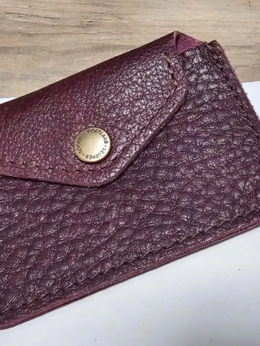 Portland Leather Goods Lovebug, Plum